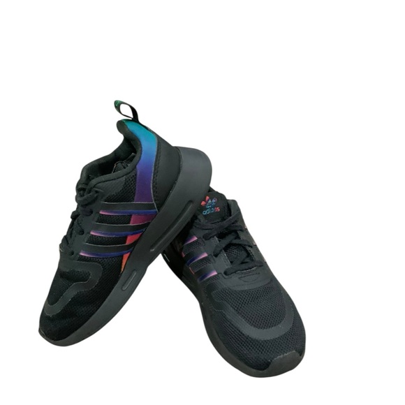 Adidas Zapatos Multix Athletic Shoe - Black/ Multicolor 10K - Picture 3 of 6